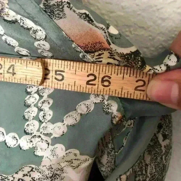 Vtg Fuda Sport International Nautical Green Silk Sweat Suit XL - Picture 5 of 14